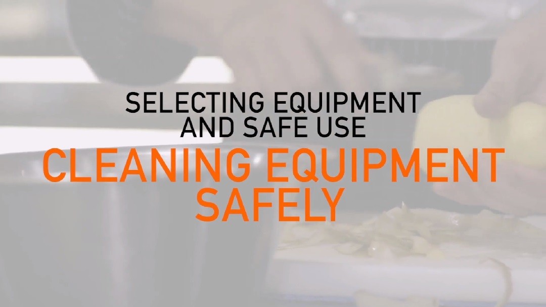 Clean Equipment Safely