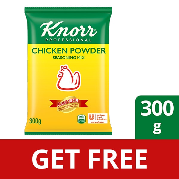 Free Gift: Knorr Chicken Powder 300g - 