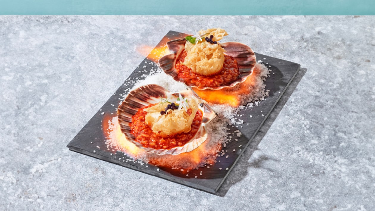 Fiery Scallops in Sweet & Spicy Sauce – - Recipe