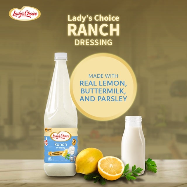 Lady's Choice Ranch Dressing 1L - 